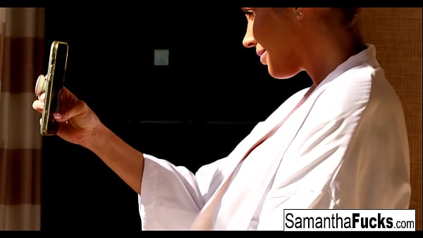 Blonde Babe Plays With Herself thumbnail