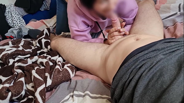 Hottie sucks her lover's cock compilation