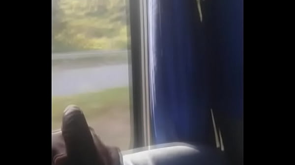 una paja en el bus