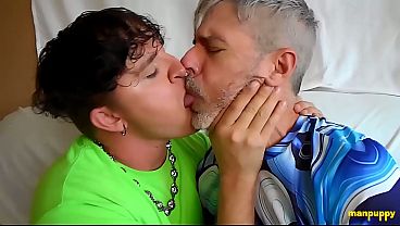 ManPuppy: Richard Lennox And Leo Blue Share an Intense Daddy Boy Makeout Session