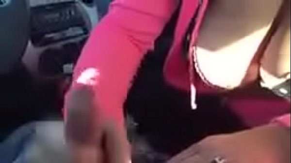 Handjob in the car