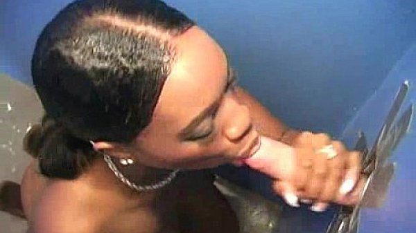 Black girl have surprise gloryhole 22 