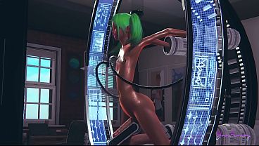 Yaoi Femboy - Ash In A Sex Machine thumbnail
