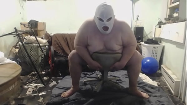 Chris FatAssSmallDick a fat morbidly obese man humps a pillow, then a chair, then a tripod. Please comment save and spread 