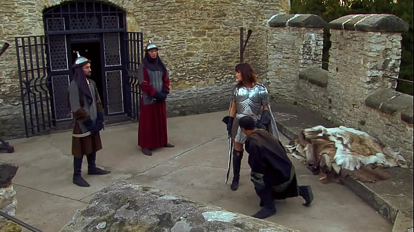 Theodora Ferreri The Warrior Female Knight Gets Three Cocks thumbnail