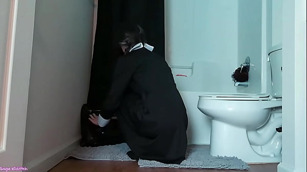 Nonton Wednesday Addams In Pantyhose Peeing [voyeur] Sage Edritch thumbnail
