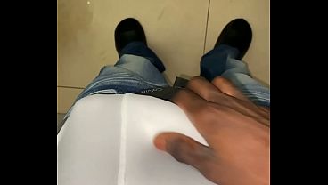 Thug beating his meat in the office video thumbnail