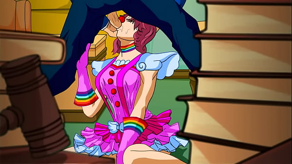 Clussy offering a blowjob to her layer for her case