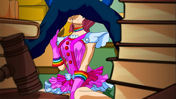 Clussy offering a blowjob to her layer for her case 