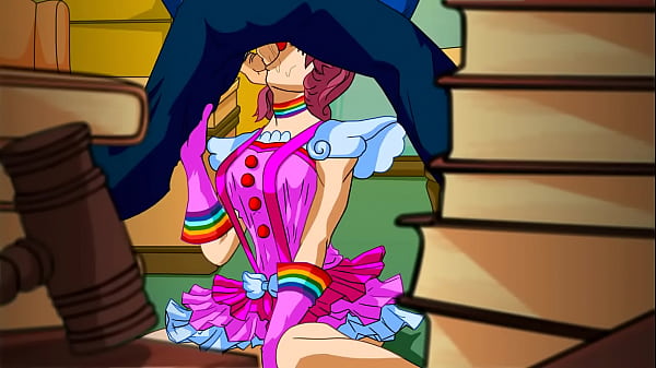 Clussy offering a blowjob to her layer for her case 