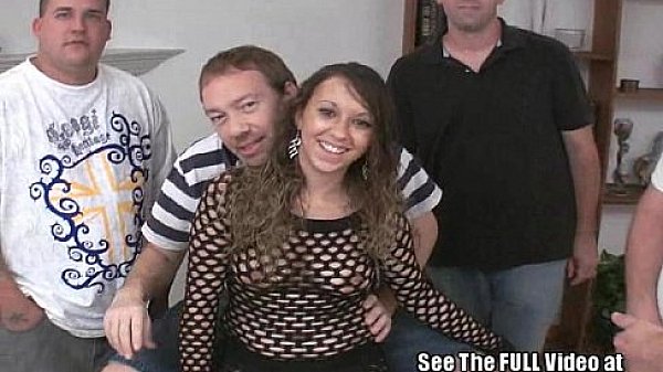 First timer bukkake slut