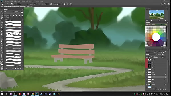 Stream_Picarto_DarkCookie Summertime Saga 2021_11 19