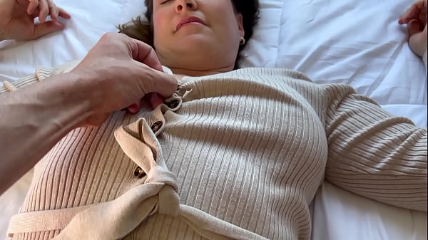 Avril showers fucked and creampied while wearing pantyhose 