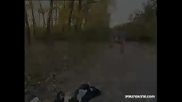 Mercedes Fucks and Sucks Two Guys in Uniform While Outdoors