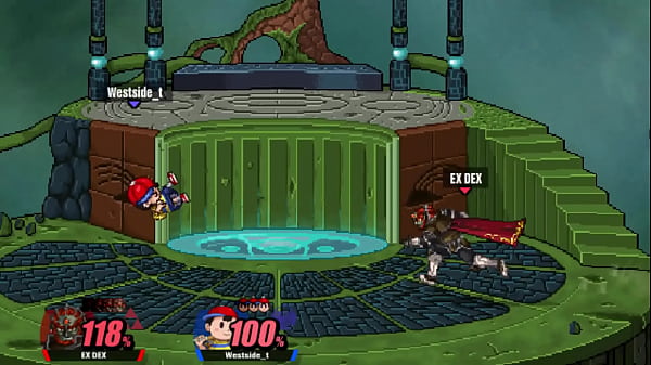 Me dan_miedo los Ness_asi que_le doy con todo_SSF2 peleando contra Westside t