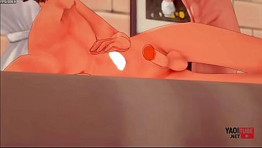 Passionate Encounter: Kageyama and Hinata's Bareback Adventure in Haikyuu!! 