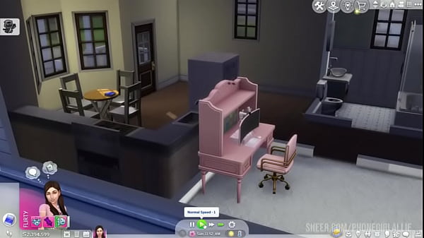 Play MP4 - My cute Sim fucking as many Sims as possible as a prostitute