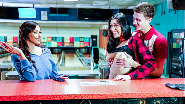 Using My Girlfriend andHer Stepmom During Our_Bowling_Play Cncmilf