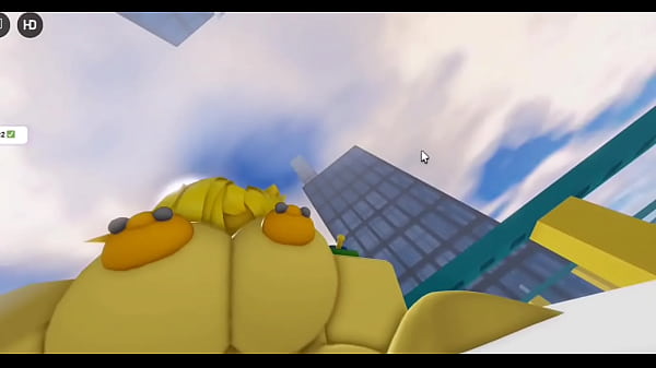 Retroslop noob gents fucked by nuclear cat big white cock on roblox hq