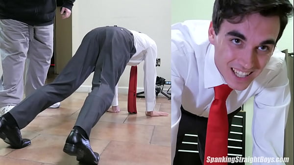 Play MP4 - Straight Boy Spanked Hard in a Suit and Tie