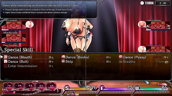 Big titted warden must stop horny rioters 