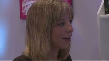 He Rips Open Her Tights, Pounds Her And Cums In Her Slutty Mouth thumbnail