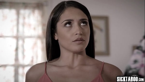 Sexy MILF_Avi Love face fucked by a dirty guys because of her_stepsister