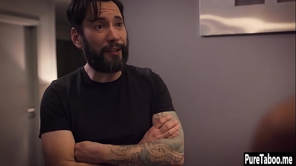 Hot babe swallowed huge penis 