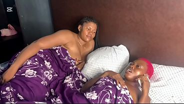 Two lesbian end up in three some 