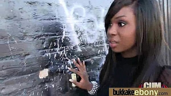 Busty black babe bubble bath group cocksuck 17 