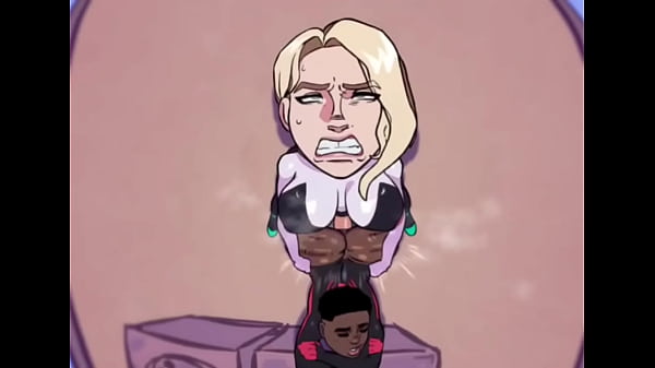 Play MP4 - Spider Gwen Futa est&aacute; caliente y se coje a Miles llen&aacute;ndolo su culo de semen