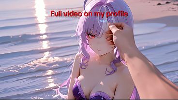Nonton Teaser Zenless Zone Zero Island Threesome - Ai Generated thumbnail