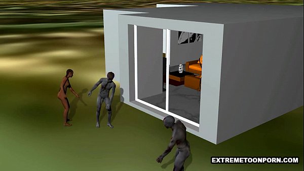 Play MP4 - Sexy 3D zombie babe gets fucked hard by an ebony stud