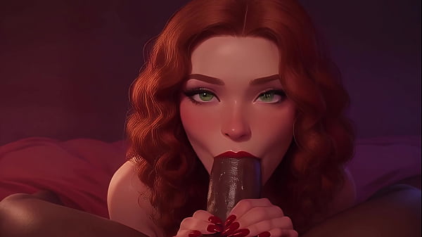 I wants you in my mouth cute redhead sucks bbc at the club pov ai