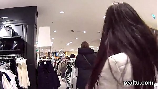 Fantastic czech cutie gets tempted_in the mall and screwed in pov