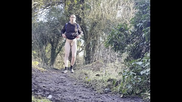 Naked in the woods_wanking_my small_penis