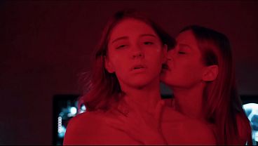 Vampires Lesbian Domination   Hot Blonde Tiffany Tatum Corrupts Melody Marks
