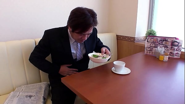 Play MP4 - Uncensored Creampie Fuck for Japanese Teen Waitress by Client at Restaurant