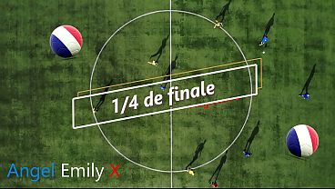 Nonton Belle &eacute;jac Faciale Quelques Minutes Avant Le 1/4 De Finale De La France thumbnail