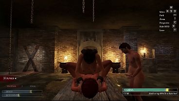 Slaves of Rome - The master is teaching how it's done 