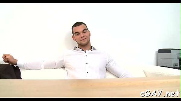 Glazy facial jizz flow for dude 