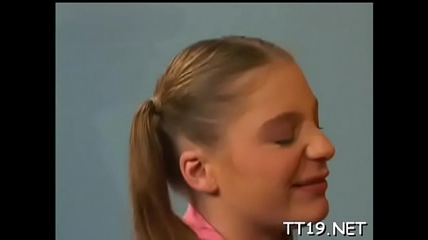 Curvy teen gets wonderful facial 