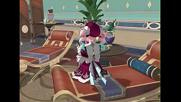 Nonton Honkai Star Rail - Hyacine & Caelus Passionate Sex 3d Hentai Animation With Moaning thumbnail