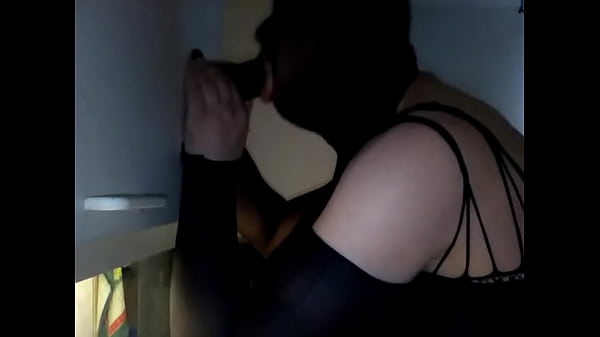Me sucking hard and deep in my black 13 Inch Dildo slutboi4Mistress