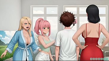 Hilarious Adult Visual Novel | Stuck with my Ex'_s Family and ZOMBIES!?