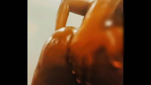 Big ass oiled sexy milf fingers her sexy pussy and squirts preview 