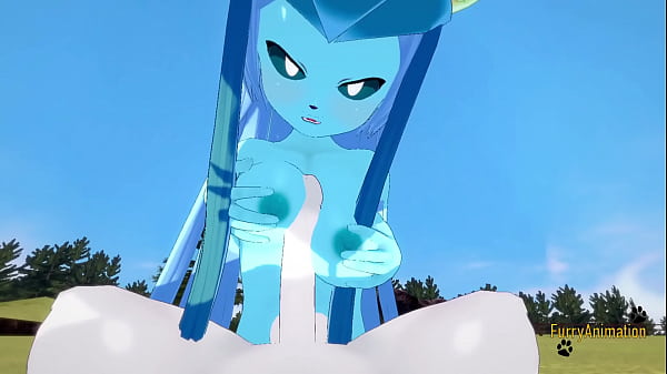 Pokemon Hentai Furry Yiff 3D - POV Glaceon boobjob_and fucked withcreampie by Cinderace