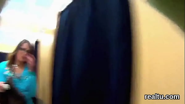 Striking czech teen is seduced inthe hypermarket and poked_in pov