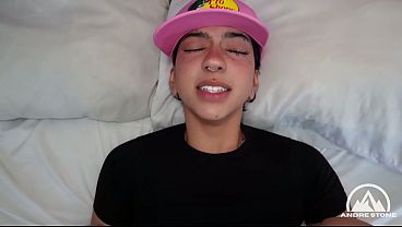 Trans Boy Rocki Takes Huge Cock In Tight Ass Til Creampie thumbnail