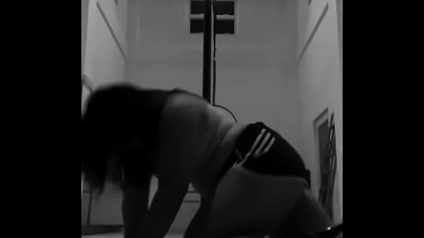 Pinay_Pole Dancing with Heels_and doing AerialHoops